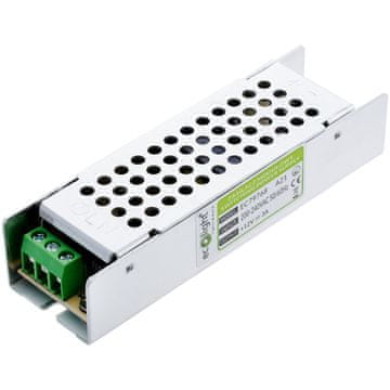 ECOLIGHT LED napajalnik 12V 36W 3A IP20 - MODULAR SLIM
