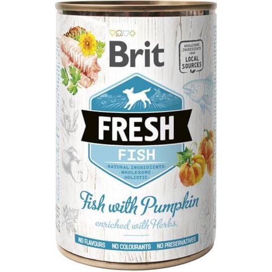 Brit Fresh Proti. Ribe z bučami 400 g