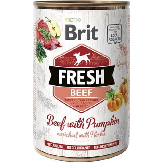 Brit Fresh Proti. Govedina z bučami 400 g