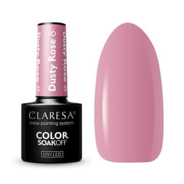 Claresa Claresa hibridni lak za nohte Dusty Rose 8 - 5 g
