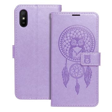 OEM Ovoj MEZZO Book za XIAOMI Redmi 9AT / Redmi 9A, motiv »lovec sanj«, vijoličen