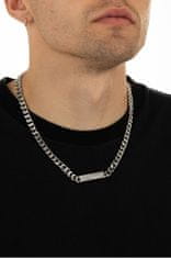 Guess Brezčasna jeklena ogrlica z logotipom X JUXN03005JWSTT/U