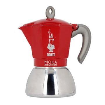 BLT Bialetti Moka Induction Kavni Avtomat 6 Kozarcev, Črna