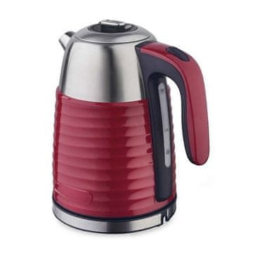 MAESTRO Električni grelnik vode MAESTRO 1,7l MR-051-RED, 2200W, črno/nixosbodno, ergonomski ročaj, preprečuje pregrevanje, hitra priprava.