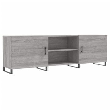Vidaxl TV omarica siva sonoma 150x30x50 cm inženirski les
