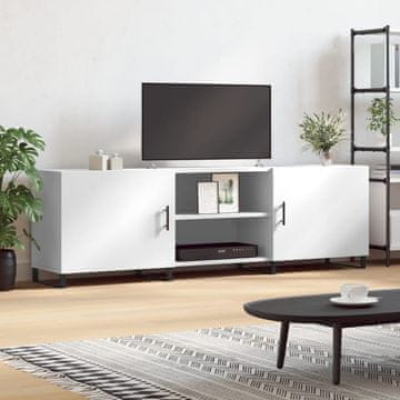 Vidaxl vidaXL TV omarica bela 150x30x50 cm material na osnovi lesa