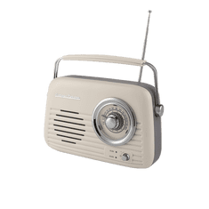 Radio Bluetooth Vintage Cuisine s kovinskim ročajem