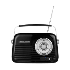 Radio Bluetooth Vintage Cuisine s kovinskim ročajem