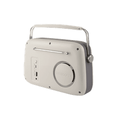 Greatstore Radio Bluetooth Vintage Cuisine s kovinskim ročajem