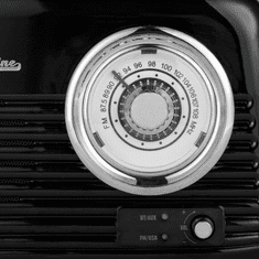 Radio Bluetooth Vintage Cuisine s kovinskim ročajem