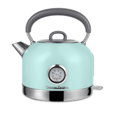 Greatstore Vintage Cuisine Električni kuhalnik s termometrom 1,7 l