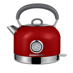 Greatstore Vintage Cuisine Električni kuhalnik s termometrom 1,7 l