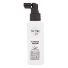 Nioxin System 1 Scalp & Hair Treatment nega brez izpiranja za volumen tankih in redkih las 100 ml za ženske POKR