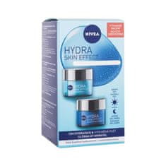 Nivea Hydra Skin Effect Duo Pack Set dnevni gel za obraz Hydra Skin Effect 50 ml + nočni gel za obraz Hydra Skin Effect 50 ml za ženske