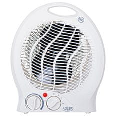 shumee Adler AD 7728 ventilatorski grelec, 2000 W, z dvema stopnjama moči, bel
