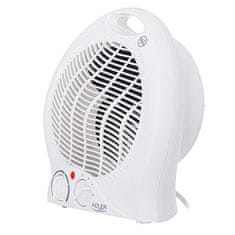 shumee Adler AD 7728 ventilatorski grelec, 2000 W, z dvema stopnjama moči, bel