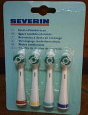 Severin Komplet 4 nadomestnih zobnih ščetk za HG7700
