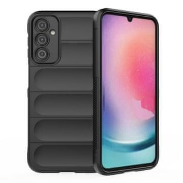 MG Magic Shield ovitek za Samsung Galaxy A24 4G, črna