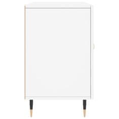 Vidaxl Komoda bela 100x36x60 cm inženirski les