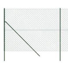 Vidaxl Mrežna ograja zelena 1,8x10 m