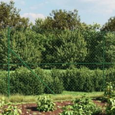 Vidaxl Mrežna ograja zelena 1,8x10 m