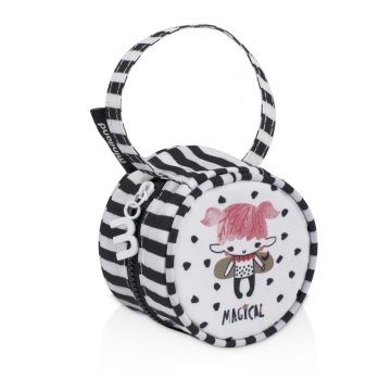 Miniland Baby Magical Puzdro za cuclo, črno belo