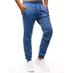 Dstreet Moške športne hlače RAMON blue ux3427 XL