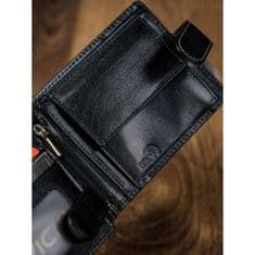 Factoryprice Usnjena denarnica RFID ROVICKY 324L-RBA-D 324L-RBA-D___BLACK-RED_396425 Univerzalni