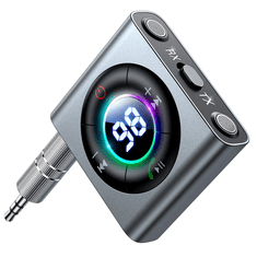 shumee Bluetooth AUX audio oddajnik-sprejemnik za avto, TV, sive barve
