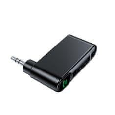 BASEUS Bluetooth avtomobilski oddajnik aux Mini Jack 3,5 mm Overseas Edition črne barve