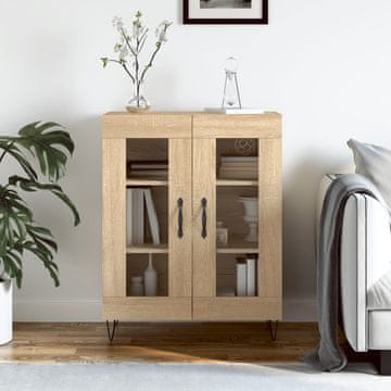 Vidaxl vidaXL Omarica, hrast sonoma, 69,5 x 34 x 90 cm, material na osnovi lesa