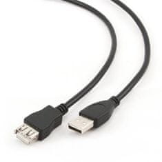 Gembird Kabel USB A-A, 1,8 m, USB 2.0, podaljšek, HQ