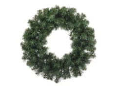 LAALU.cz Božični venec umeten neokrašen zelena Narnija 60 cm za na mizo in za obešanje