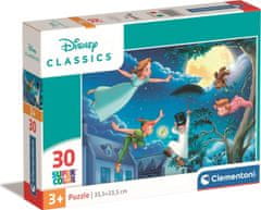 Clementoni Puzzle Disneyjeva klasika: Peter Pan 30 kosov