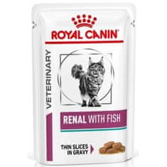 Royal Canin Kapsule VD Cat. Renal z ribami 12 x 85 g