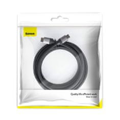 BASEUS Kabel HDMI 2.0 Enjoyment Series, 4K, 3D, 5 m (črna/siva)