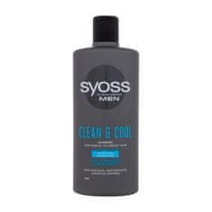 Syoss Men Clean & Cool 440 ml osvežujoč šampon za moške