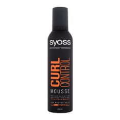 Syoss Curl Control Mousse peneči utrjevalec za valovite in kodraste lase 250 ml za ženske