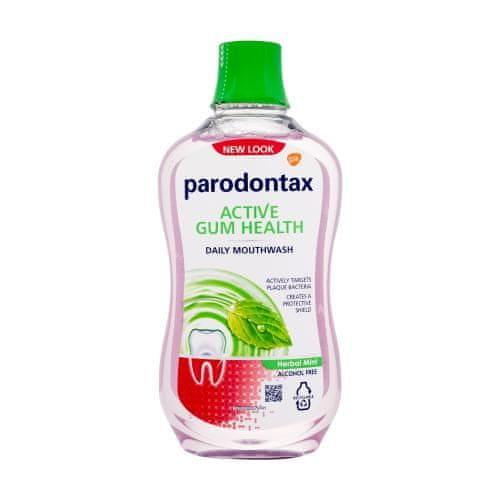 Parodontax Active Gum Health Herbal Mint ustna vodica z okusom mete za zaščito dlesni