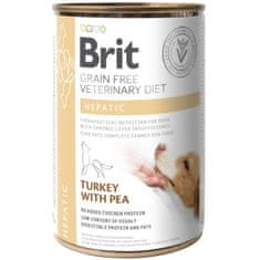 Brit Veterinary Diets Dog Cons. Hepatic 400g