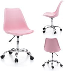 Greatstore Stol Tulipan 2 roza