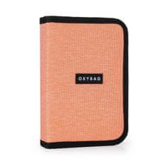 Oxybag Svinčnik 1 nadstropje 2 zavihka - Unicolor Apricot