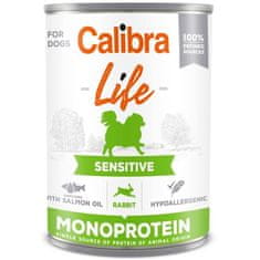 Calibra Dog Life cons.Sensitive Rabbit 400g
