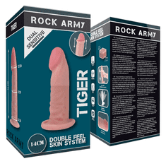 Rock Army DILDO Rockarmy Dual Density Tiger (14 cm)