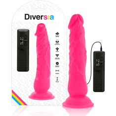 Diversia VIBRACIJSKI PENIS Diversia Flexible Pink (21 cm)