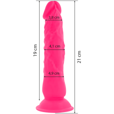 Diversia VIBRACIJSKI PENIS Diversia Flexible Pink (21 cm)