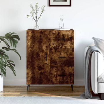 Vidaxl vidaXL Omarica dimljen hrast 69,5x34x90 cm Material na osnovi lesa