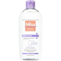 Mixa Micellar Water Very Pure 400 ml micelarna vodica za občutljivo kožo za ženske