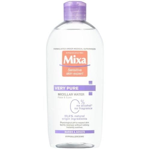 Mixa Micellar Water Very Pure micelarna vodica za občutljivo kožo za ženske