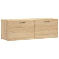 Vidaxl Stenska omarica sonoma hrast 100x36,5x35 cm inženirski les